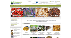 Desktop Screenshot of botanicalsworld.com